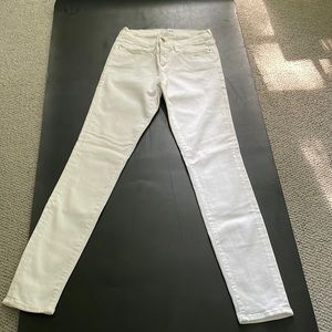 FRAME white skinny Jean 28